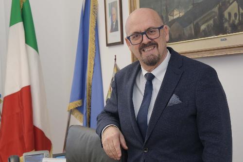 L'assessore ai Servizi informativi del Friuli Venezia Giulia, Sebastiano Callari, a margine della Commissione speciale Agenda digitale della Conferenza delle Regioni e Province autonome.