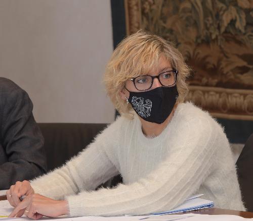 L'assessore regionale alle Finanze Barbara Zilli in una foto d'archivio