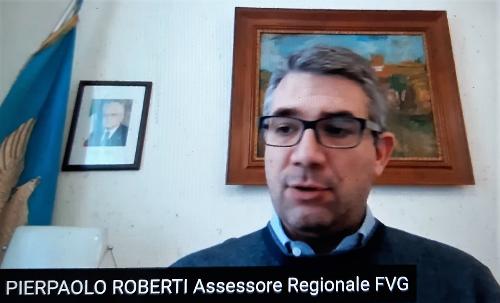 L'assessore regionale alle Lingue minoritarie Pierpaolo Roberti 