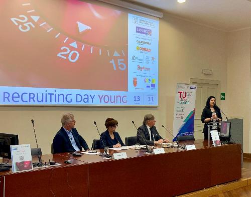 La presentazione del Recruiting day young