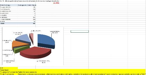 Grafico allievi qualificati che hanno lavorato nel periodo di riferimento: tipologie di contratto