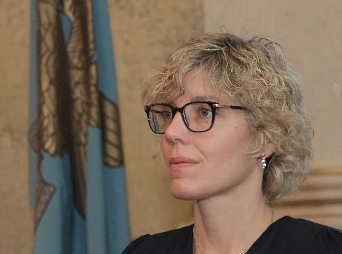 L'assessore regionale alle Finanze Barbara Zilli