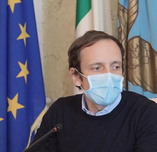 Il governatore del Friuli Venezia Giulia Massimiliano Fedriga