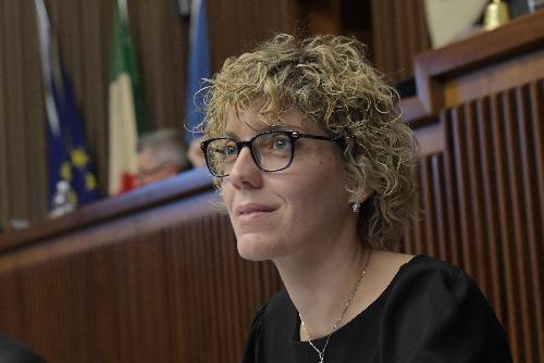 L'assessore regionale alle Finanze Barbara Zilli