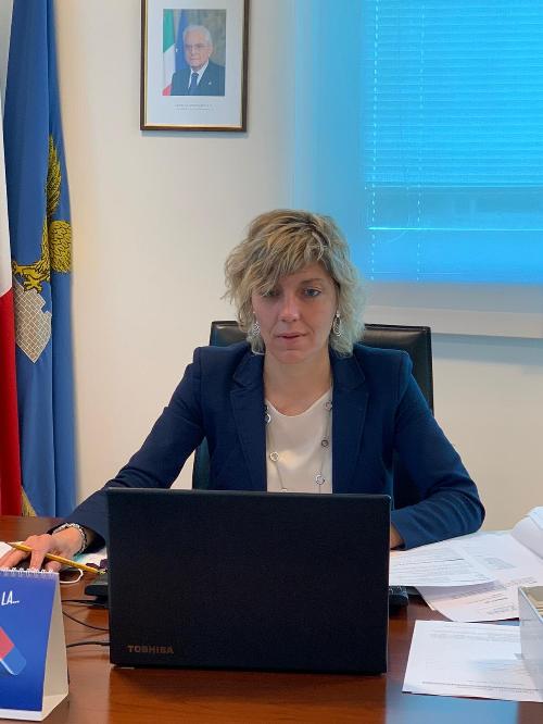 L’assessore alle Finanze con delega specifica ai fondi comunitari, Barbara Zilli.