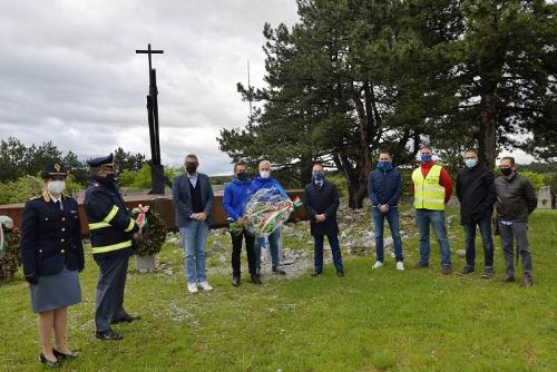 L'assessore Roberti al Memorial Day che si è tenuto al Sacrario della Foiba di Basovizza