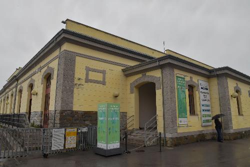 Il centro vaccinale del Molo IV di Trieste.