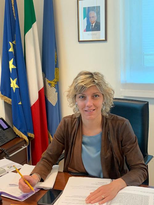 L’assessore regionale alle Finanze, Barbara Zilli.