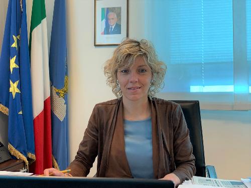 L'assessore regionale alle Finanze Barbara Zilli