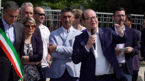 Il vicegovernatore Anzil nel corso del suo intervento
