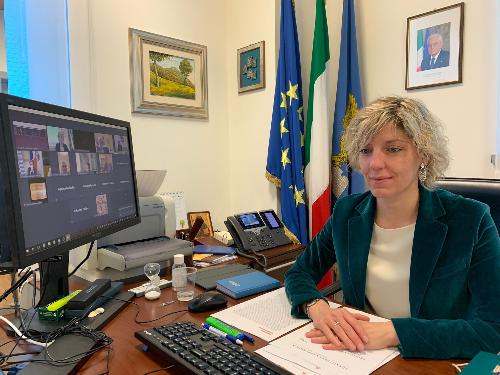 L'assessore regionale alle Finanze con deleghe specifiche sui fondi comunitari,  Barbara Zilli.