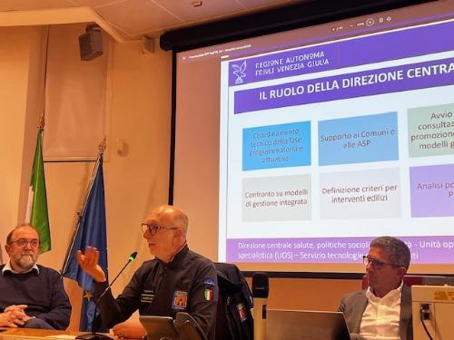 L'intervento dell'assessore Riccardo Riccardi nell'incontro con i Comuni