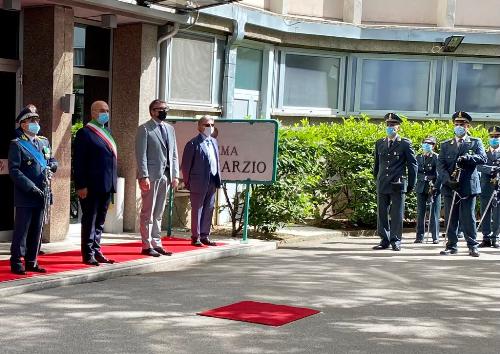 L’assessore regionale alla Sicurezza, Pierpaolo Roberti, a Trieste alla celebrazione del 247. anniversario della fondazione del Corpo della Guardia di Finanza.