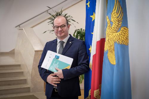 Il vicegovernatoire della Regione Marzio Anzil 