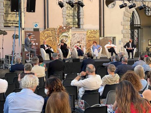 L'assessore regionale alla Cultura, Tiziana Gibelli, al decennale del riconoscimento Unesco di 'Cividale Longobarda'.