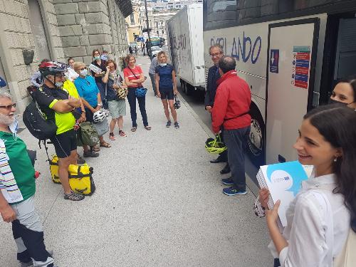 La presentazione del servizio partito oggi da Trieste.