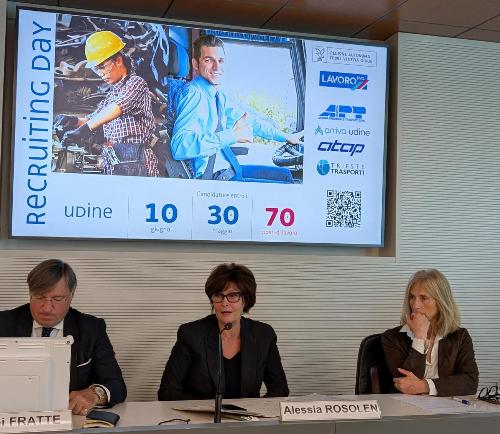 La presentazione del recruiting day per il Trasporto pubblico locale