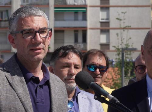 L'intervento di saluto dell’assessore alle Autonomie locali Pierpaolo Roberti.