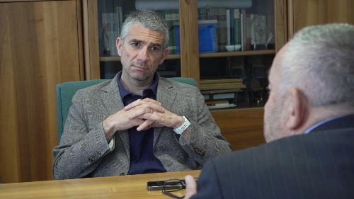 Roberti con il sindaco Francesco Toneguzzo