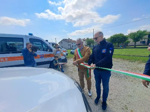 Riccardi al taglio del nastro