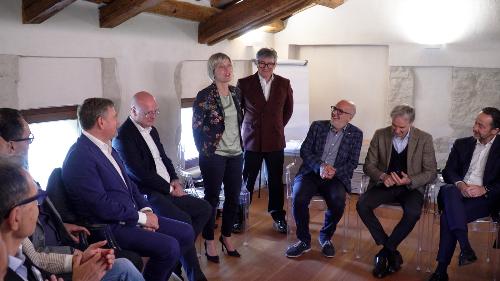 L'assessore Zilli nel corso del suo intervento