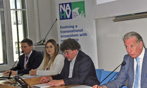 La conferenza stampa del progetto europeo North Adriatic Hydrogen Valley.