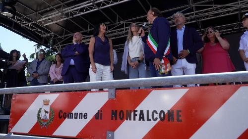 L’assessore regionale al Demanio Sebastiano Callari all’inaugurazione di Promomare a Monfalcone