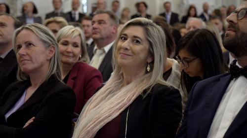 L'assessore regionale a Infrastrutture e territorio Cristina Amirante alle celebrazioni della Festa della Repubblica presso il castello di Schleissheim, ospite del Console generale d'Italia Sergio Maffettone.