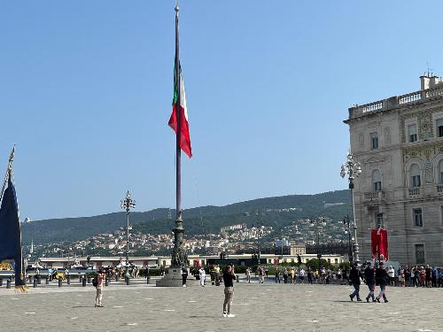 Momenti della celebrazione del 12 Giugno a Trieste