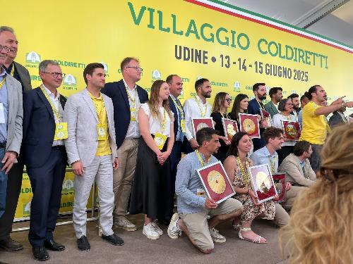 L'evento Coldiretti Giovani Impresa di Udine con l'assessore regionale Stefano Zannier