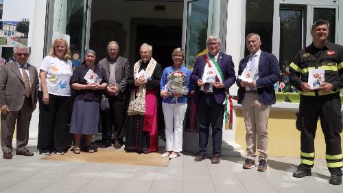 L'assessore regionale alle Finanze Barbara Zilli alla  cerimonia per i cent'anni del polo dell'infanzia di Sant'Osvaldo a Udine