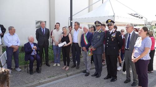 I momenti salienti della cerimonia a San Giorgio di Nogaro con l'assessore regionale Cristina Amirante