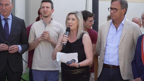 I momenti salienti della cerimonia a San Giorgio di Nogaro con l'assessore regionale Cristina Amirante
