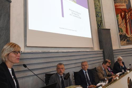 L'intervento dell’assessore alle Finanze Barbara Zilli. 