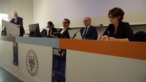 L'assessore Alessia Rosolen durante il suo intervento