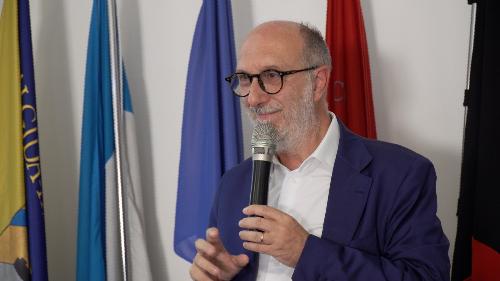 L'intervento dell'assessore regionale Riccardo Riccardi in occasione della presentazione dei campi estivi a S. Pietro al Natisone