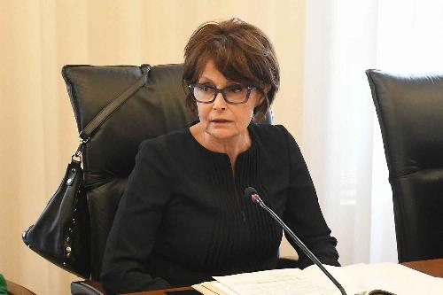 L'assessore regionale al Lavoro Alessia Rosolen