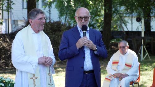 L'assessore Riccardi nel corso del suo intervento