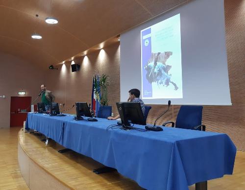 Un momento della presentazione degli esiti dei monitoraggi della specie Beccaccia in Friuli Venezia Giulia, per le annate venatorie 2018/19, 2019/20 e 2020/21.