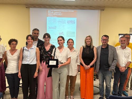 L'assessore regionale a Infrastrutture e territorio Cristina Amirante l'evento di chiusura del workshop "Visioni per il Lago di Cavazzo"