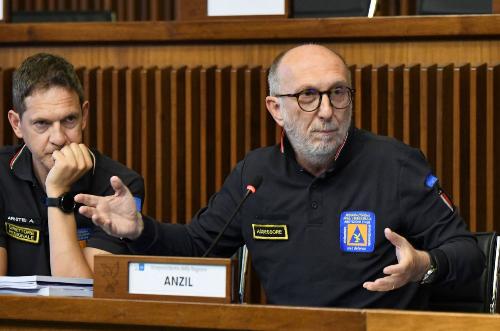 L’assessore alla Protezione civile Riccardo Riccardi.
