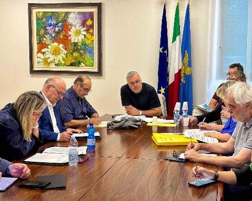 Un'immagine dell'incontro