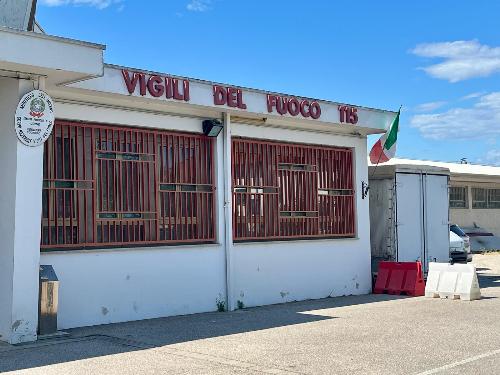 Il distaccamento dei Vigili del fuoco di Codroipo