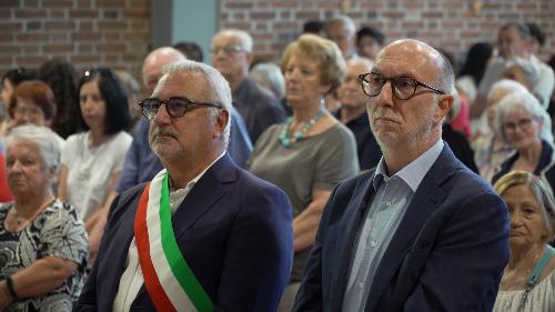 L'assessore Riccardi e il sindaco di Codroipo Guido Nardini