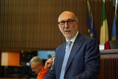 L'assessore regionale alla Salute, Politiche sociali e Disabilità Riccardo Riccardi