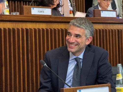 L'assessore regionale alle Autonomie Locali Pierpaolo Roberti