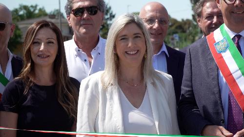 L’assessore regionale a Infrastrutture e territorio Cristina Amirante 