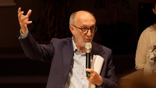 L'assessore regionale Riccardo Riccardi all'Auditorium della cultura friulana di Gorizia