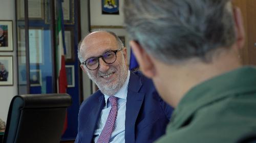 L'assessore regionale alla Protezione civile Riccardo Riccardi