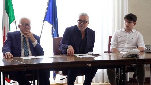 L'assessore regionale alle Attività produttive e al Turismo Sergio Emidio Bini alla presentazione della seconda edizione del Fvg Young Festival
